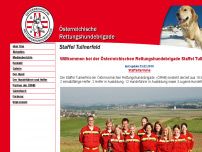 Österreichischen Rettungshundebrigade Tullnerfeld